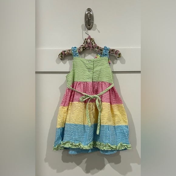 Rare Editions Seersucker Dress - Picture 4 of 5